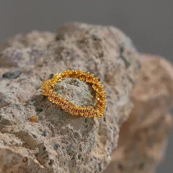 Elegant Twist Charm Ring - TM & Co. Jewels