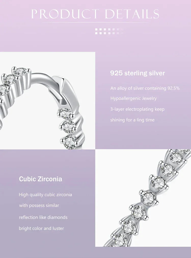 Luxury CZ Elegance Earrings - TM & Co. Jewels