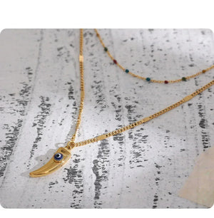 Vivid Aura HornNeck - TM & CO. JEWELS 