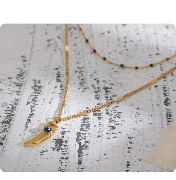 Vivid Aura HornNeck - TM & CO. JEWELS 