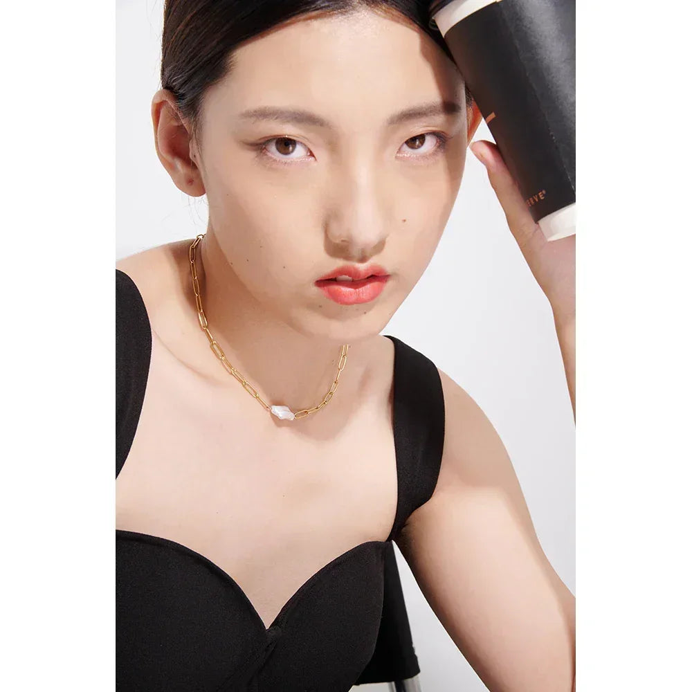 Pearl Luxe Elegance Necklace - TM & Co. Jewels