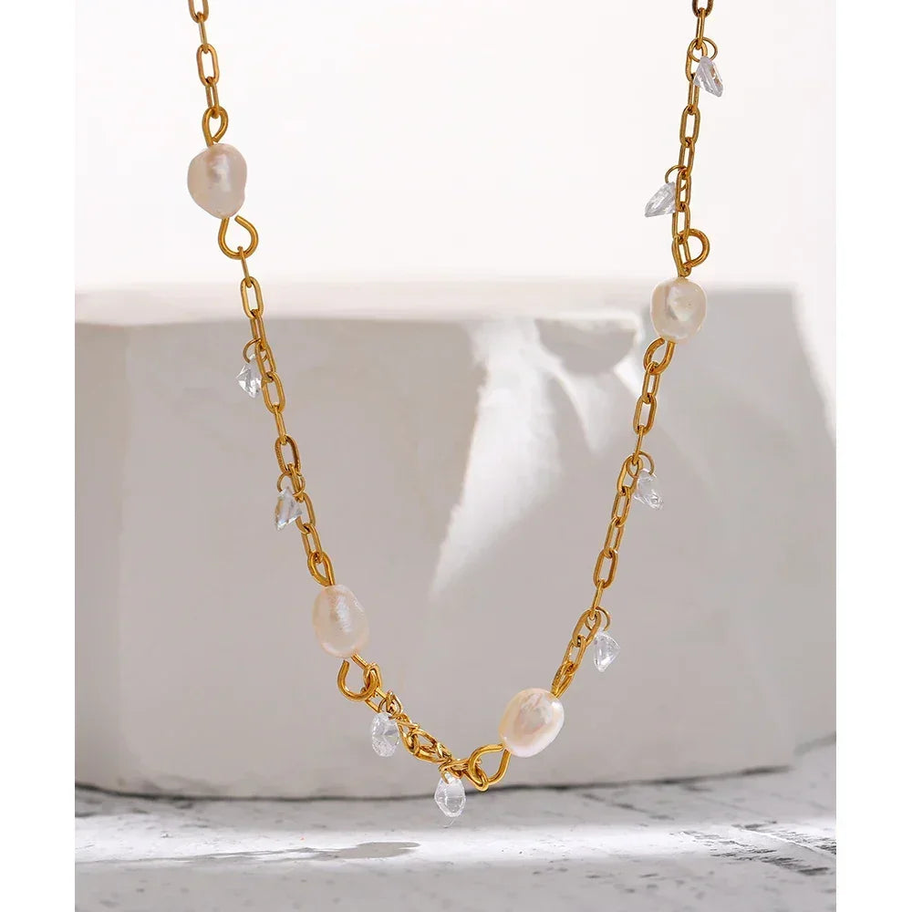 Ethereal Sparkle Necklace - TM & CO. JEWELS 
