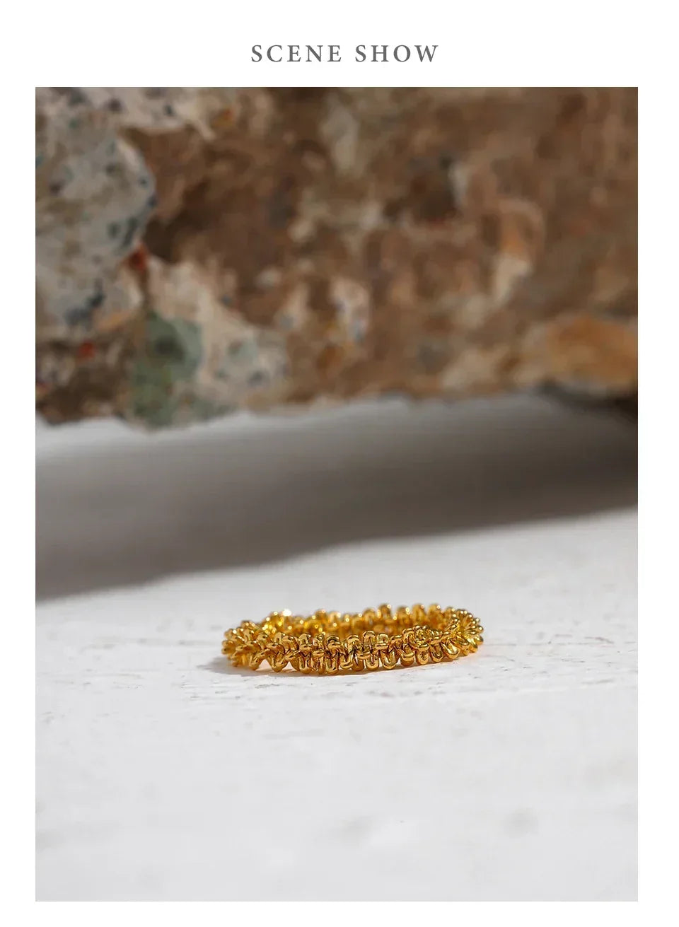 Elegant Twist Charm Ring - TM & Co. Jewels