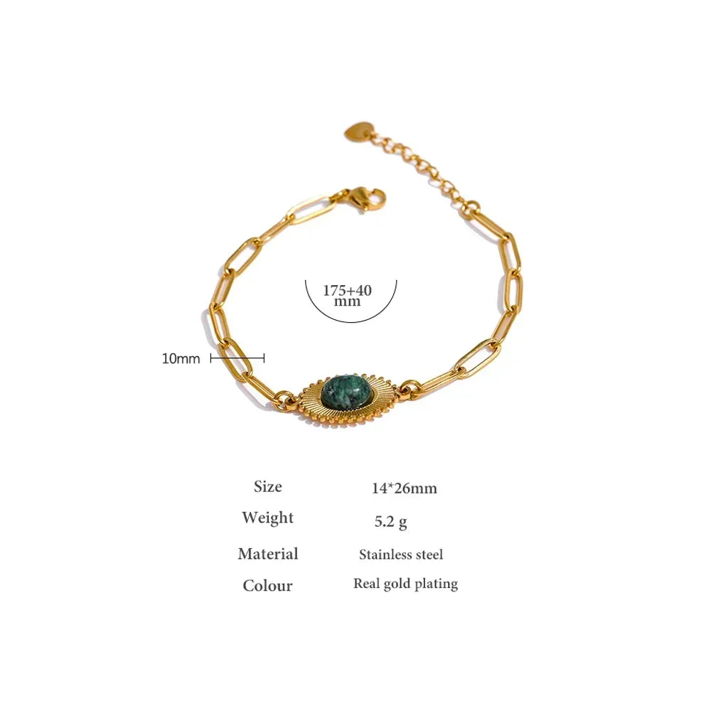 Safira Stone Bracelet - TM & Co. Jewels