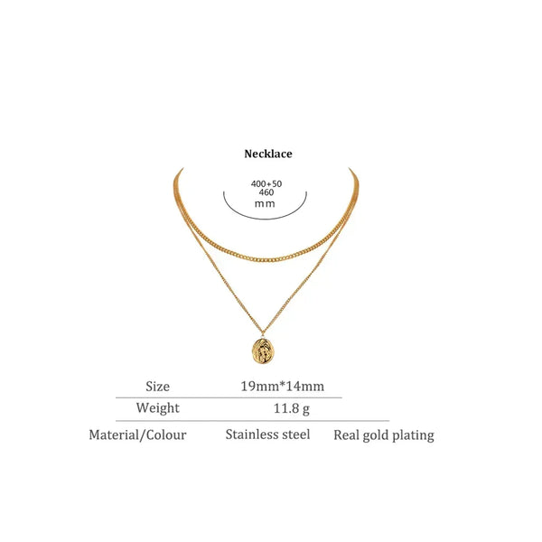 Steel Harmony Layers - TM & CO. JEWELS 