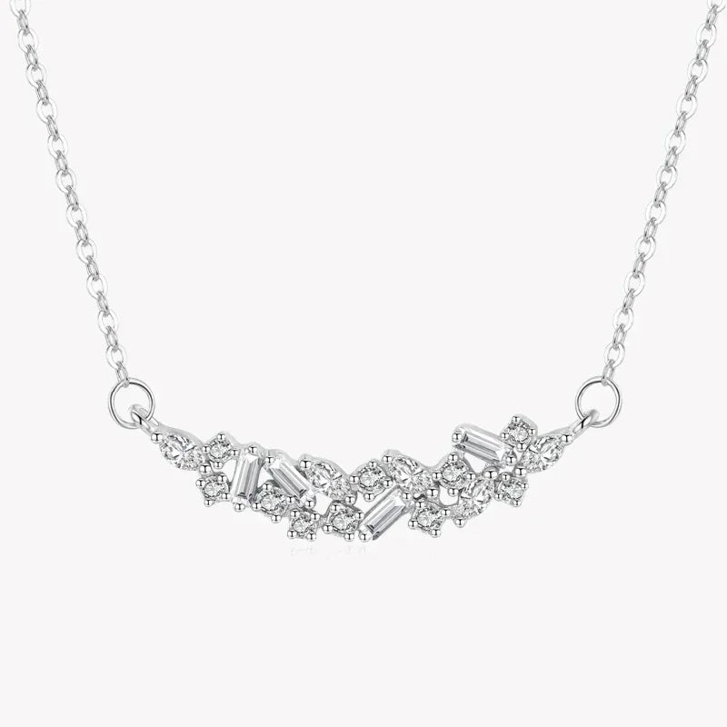 Crystal Cascade Pendant - TM & CO. JEWELS 
