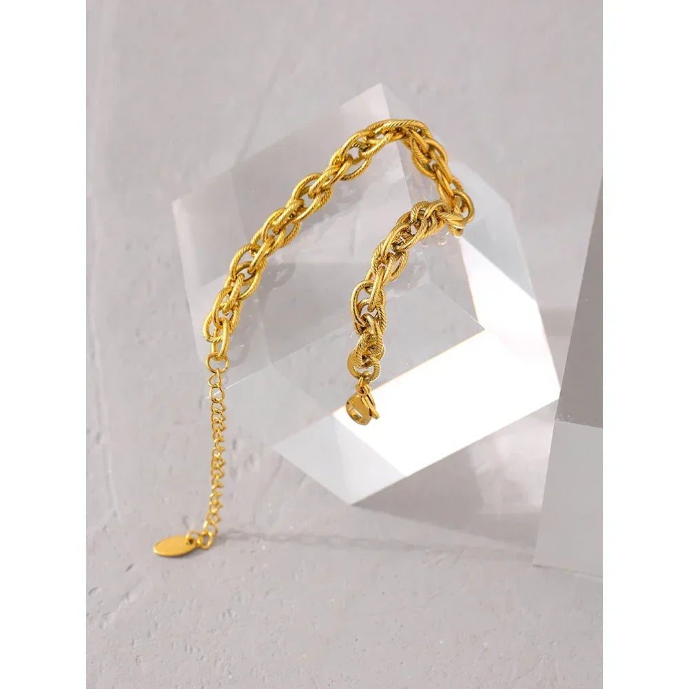 Golden Wave Charm - TM & Co. Jewels