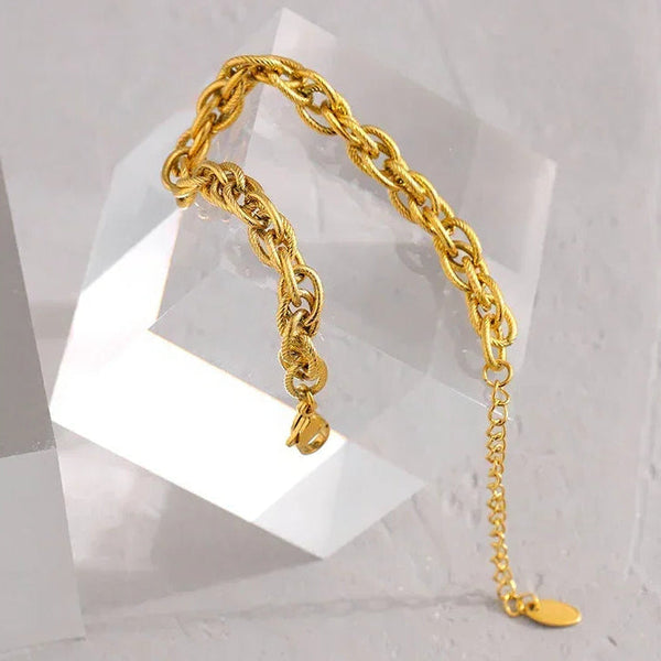 Golden Wave Charm - TM & Co. Jewels