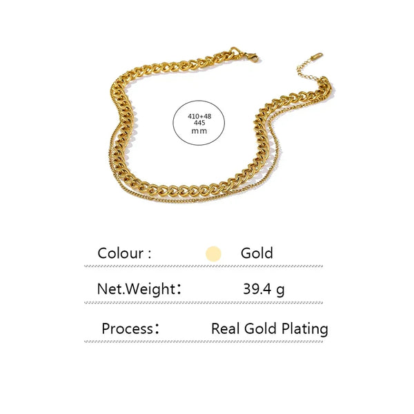 Urban Harmony Necklace - TM & CO. JEWELS 