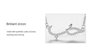 Croc Line Silver Pendant - TM & Co. Jewels