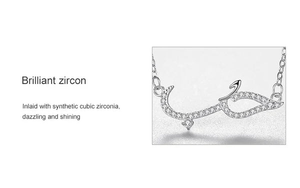 Croc Line Silver Pendant - TM & Co. Jewels