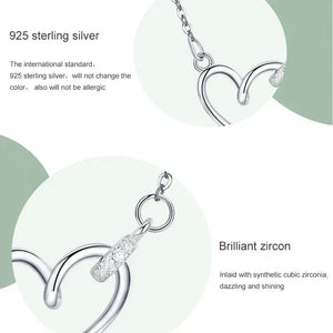 Cherished Heart Pendant Necklace - TM & CO. JEWELS 