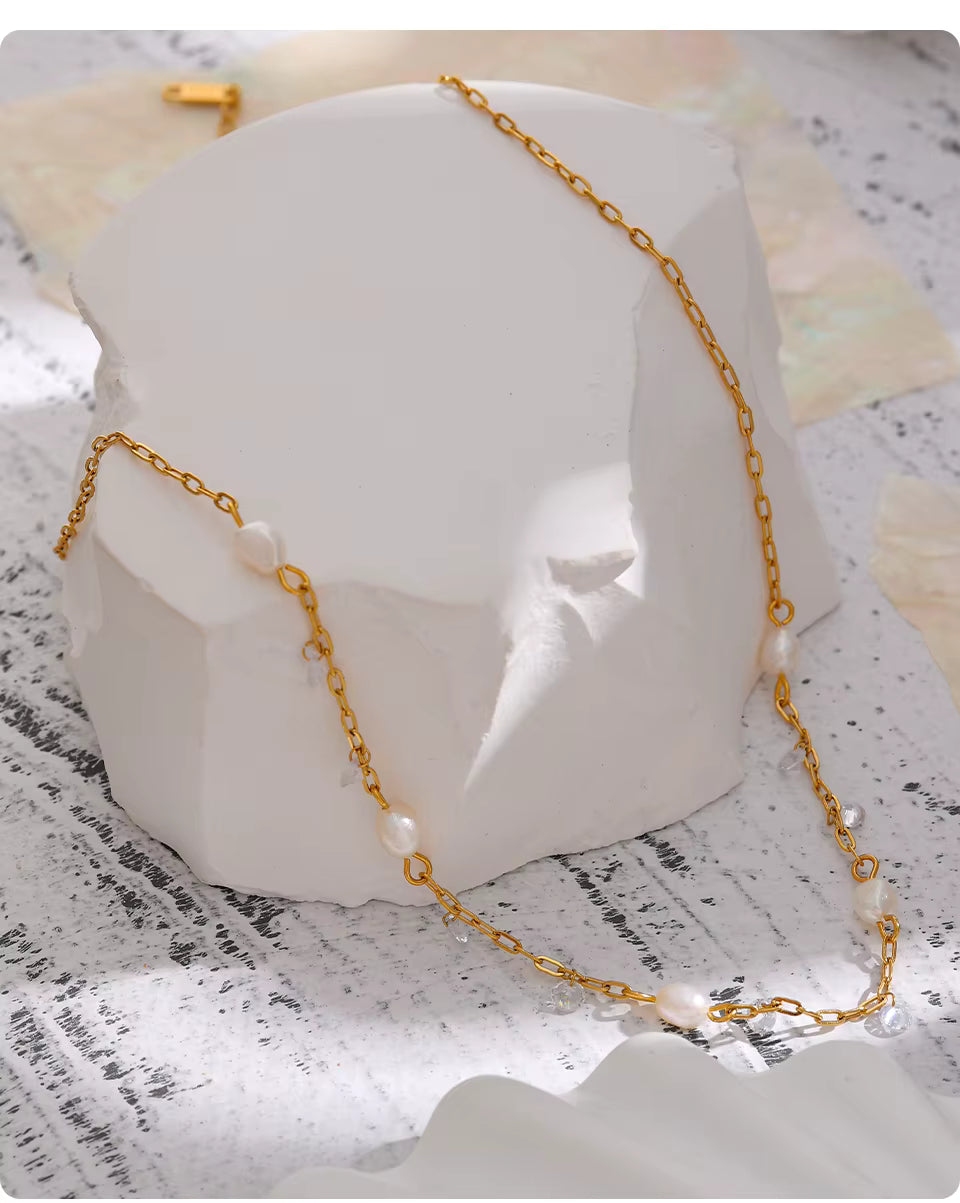Ethereal Sparkle Necklace - TM & CO. JEWELS 