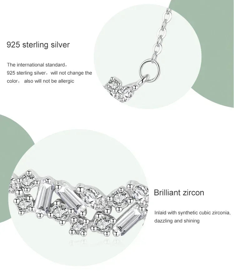 Crystal Cascade Pendant - TM & CO. JEWELS 