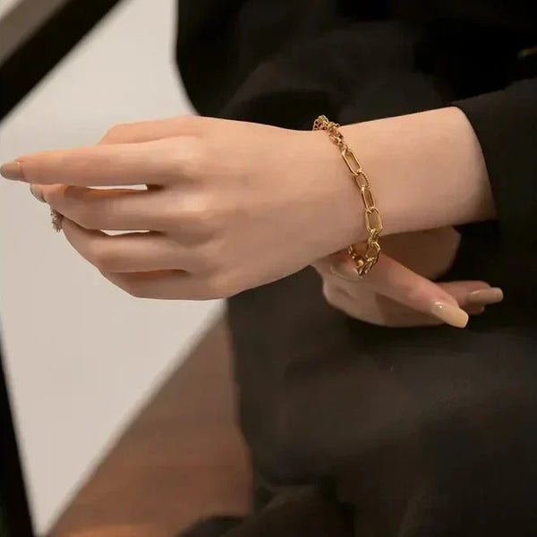 Golden Harmony Charm Bracelet - TM & Co. Jewels