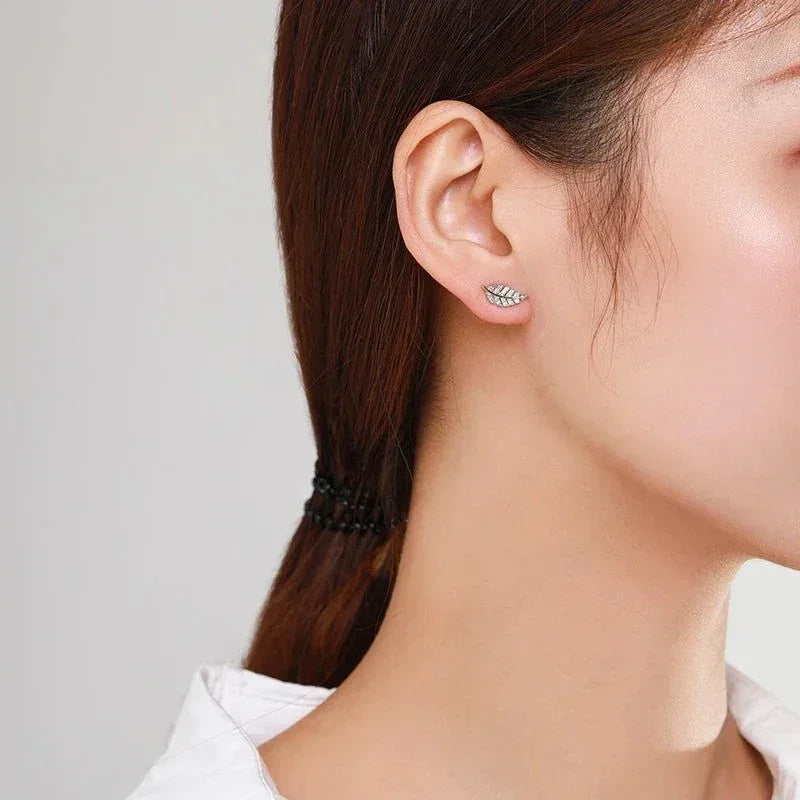 Isabella's Feather Glow Earrings - TM & Co. Jewels