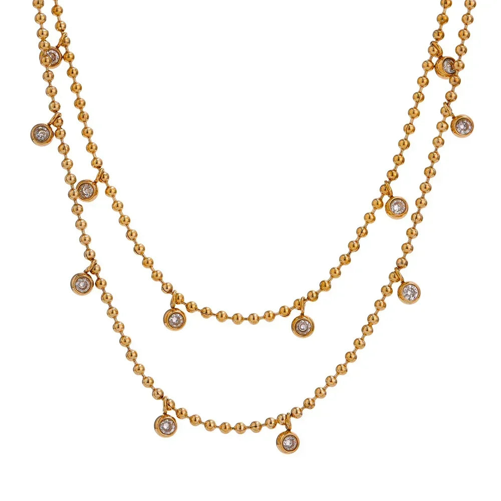 Glamour Twist Necklace - TM & CO. JEWELS 