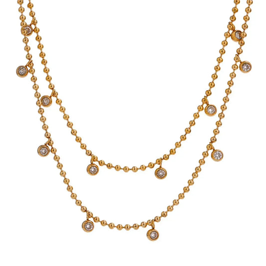 Glamour Twist Necklace - TM & CO. JEWELS 