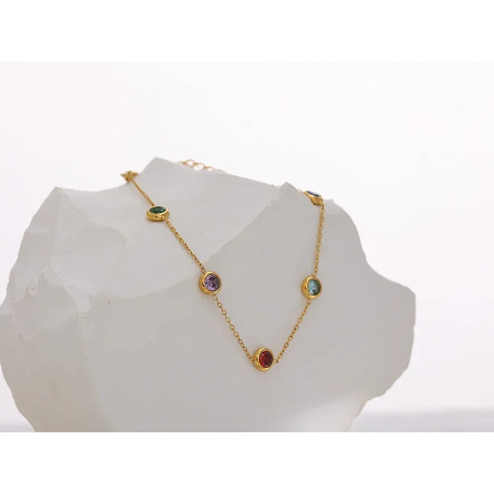 Sophia's Spectrum Charm Bracelet - TM & Co. Jewels