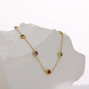 Sophia's Spectrum Charm Bracelet - TM & Co. Jewels