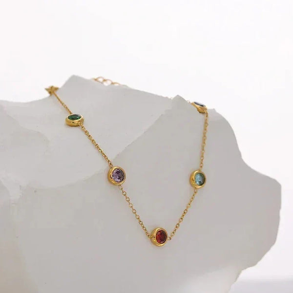 Sophia's Spectrum Charm Bracelet - TM & Co. Jewels