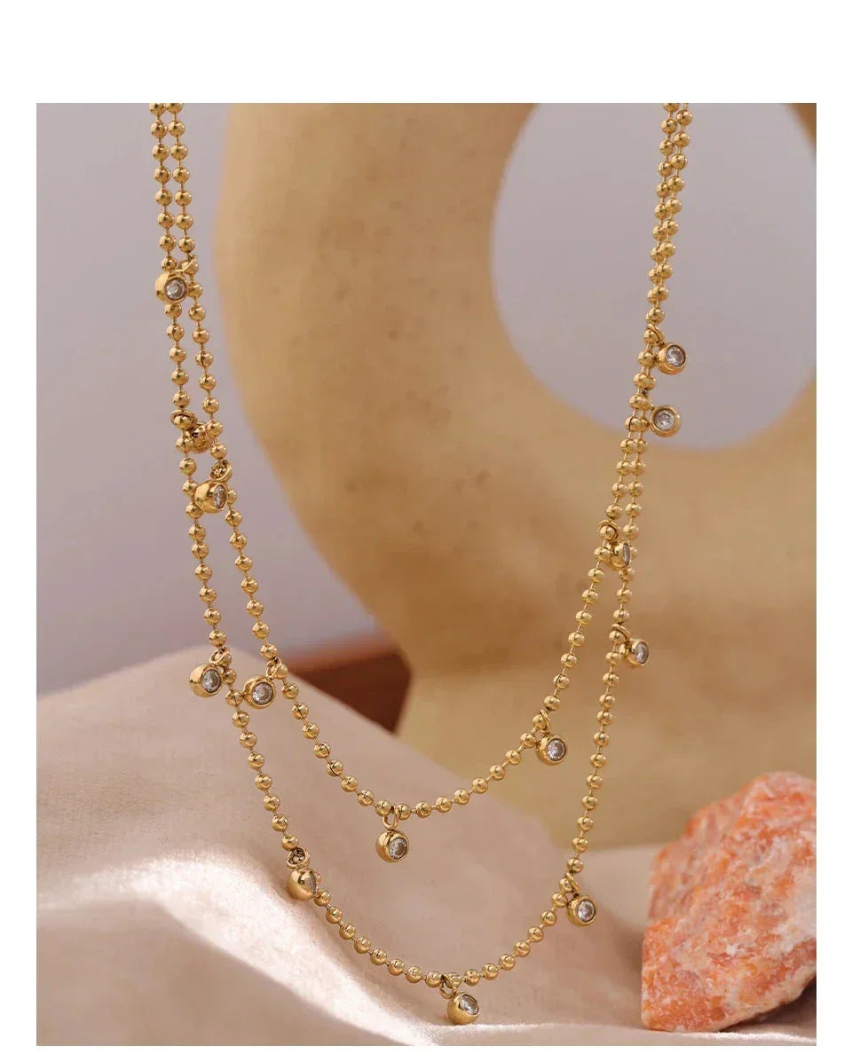 Glamour Twist Necklace - TM & CO. JEWELS 