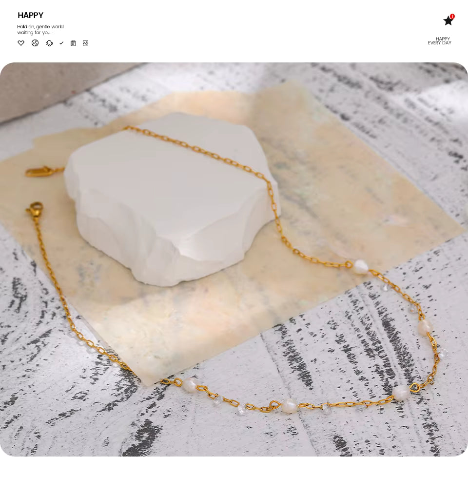 Ethereal Sparkle Necklace - TM & CO. JEWELS 