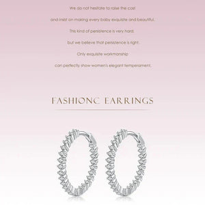 Luxury CZ Elegance Earrings - TM & Co. Jewels