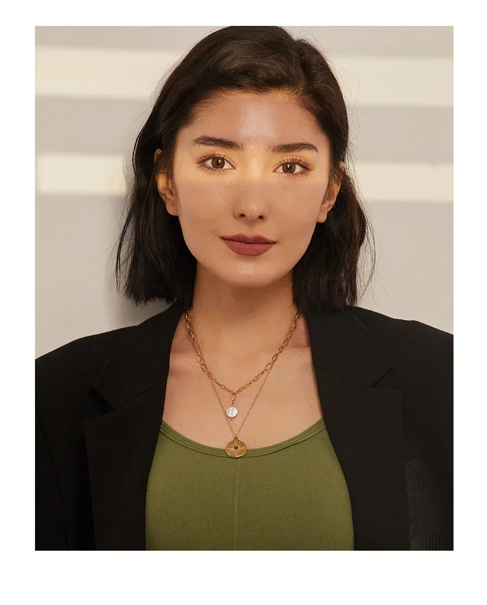 Nova Layered Pendant - TM & CO. JEWELS 