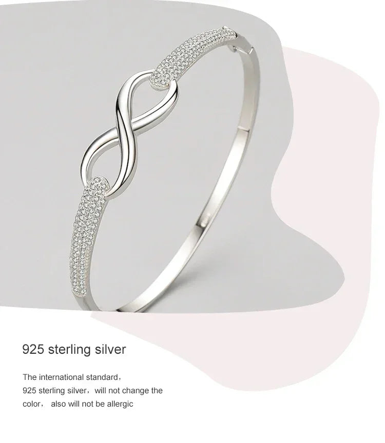 Infinite Love Sparkle Bracelet - TM & CO. JEWELS 