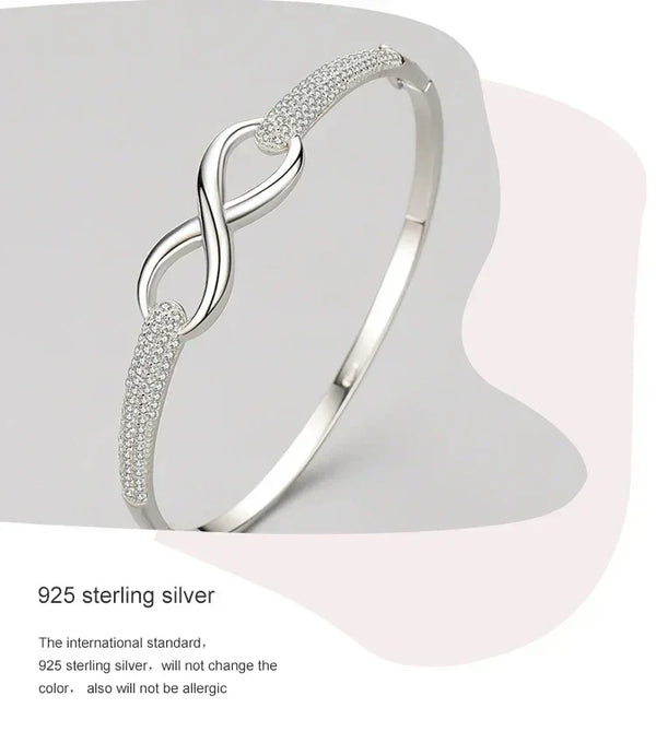 Infinite Love Sparkle Bracelet - TM & CO. JEWELS 