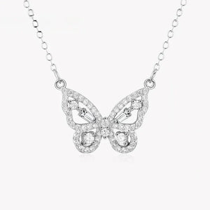 Butterfly Bliss Necklace - TM & CO. JEWELS 