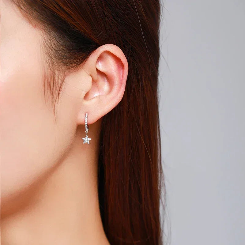 Sparkling Star Dangle Elegance - TM & Co. Jewels