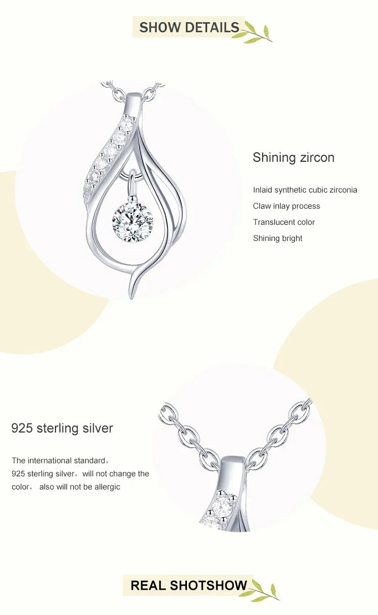 Crystal Cascade Necklace - TM & Co. Jewels