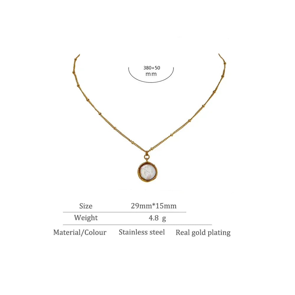 Lustrous Charm Pendant - TM & CO. JEWELS 