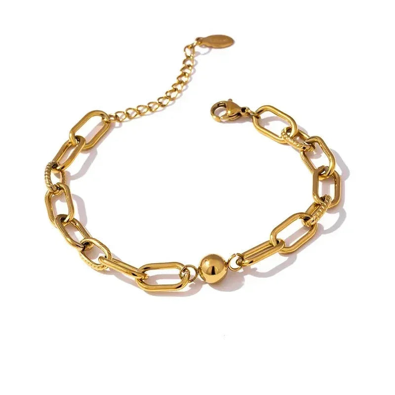 Golden Harmony Charm Bracelet - TM & Co. Jewels