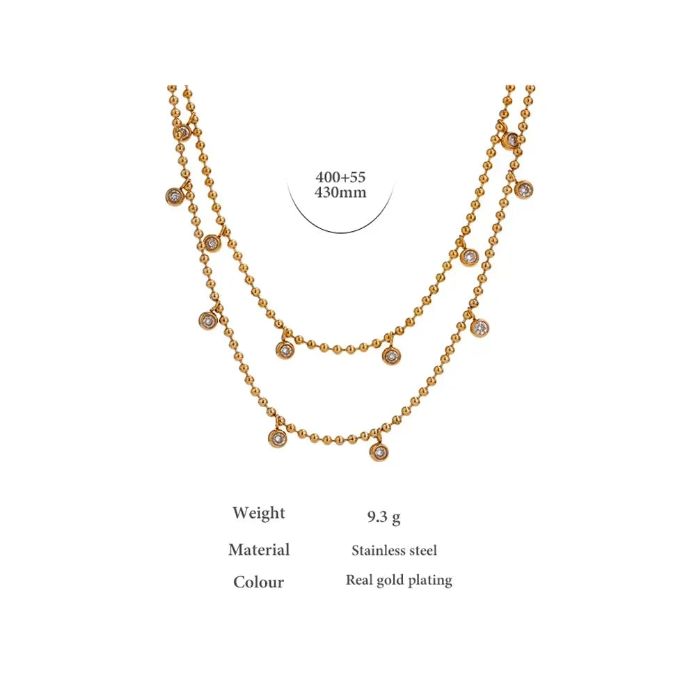 Glamour Twist Necklace - TM & CO. JEWELS 