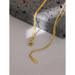 Golden Medallion Necklace - TM & Co. Jewels