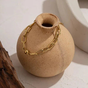 Golden Harmony Charm Bracelet - TM & Co. Jewels