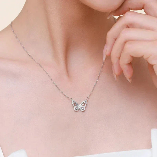 Butterfly Bliss Necklace - TM & CO. JEWELS 