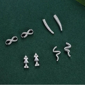 Aria's Artistic Edge Earrings - TM & CO. JEWELS 