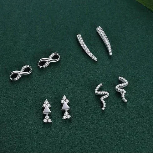 Aria's Artistic Edge Earrings - TM & CO. JEWELS 