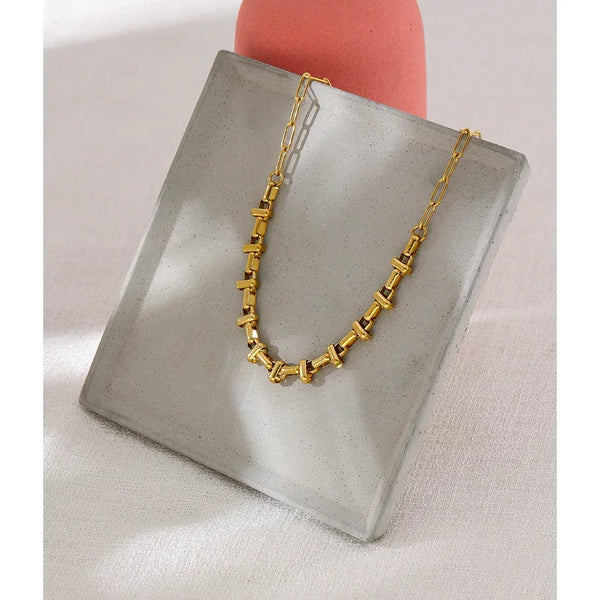 Gilded Elegance Choker - TM & CO. JEWELS 