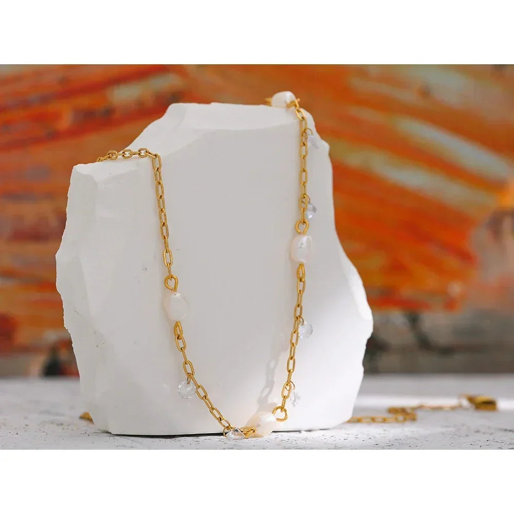 Ethereal Sparkle Necklace - TM & CO. JEWELS 