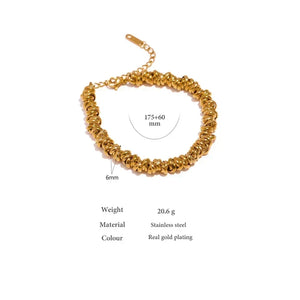 Urban Wave Bangle Waterproof - TM & Co. Jewels