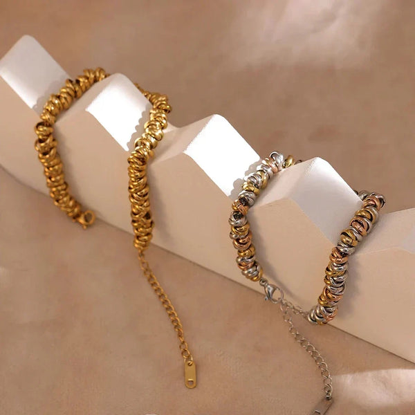 Urban Wave Bangle Waterproof - TM & Co. Jewels