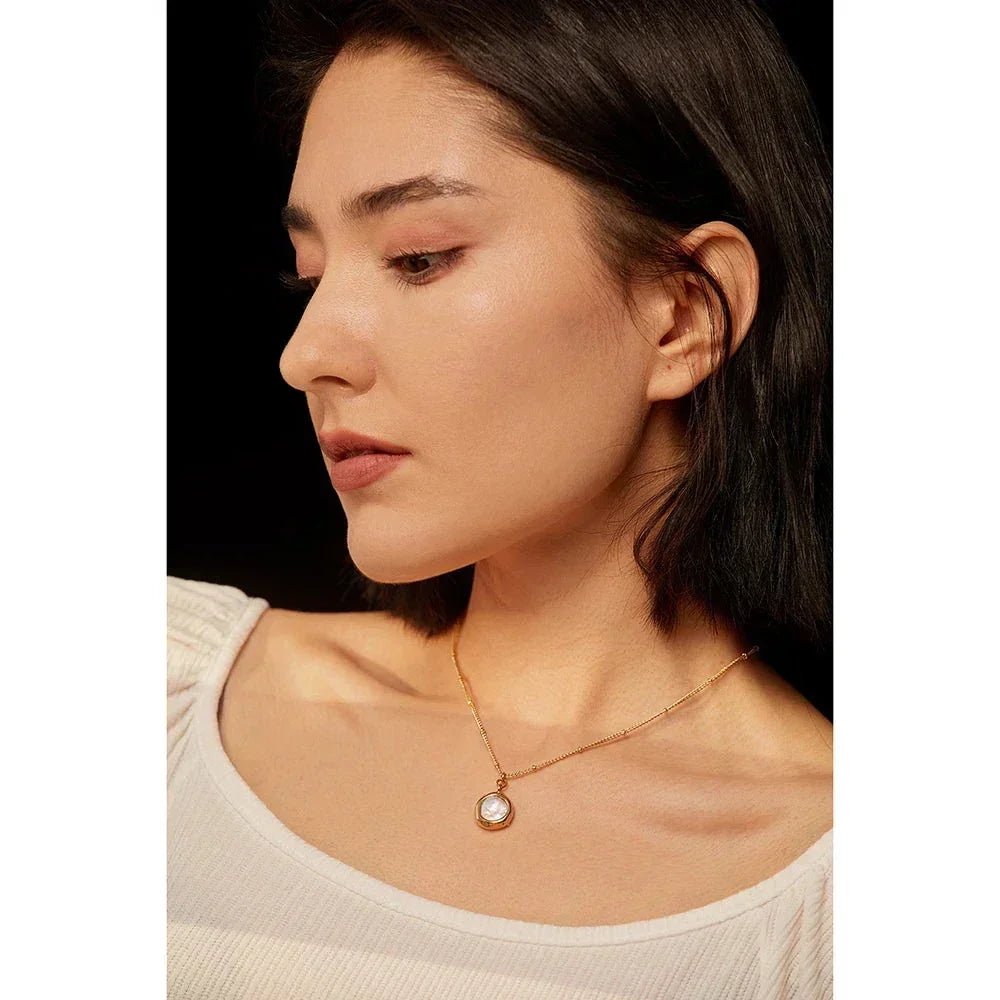 Lustrous Charm Pendant - TM & CO. JEWELS 