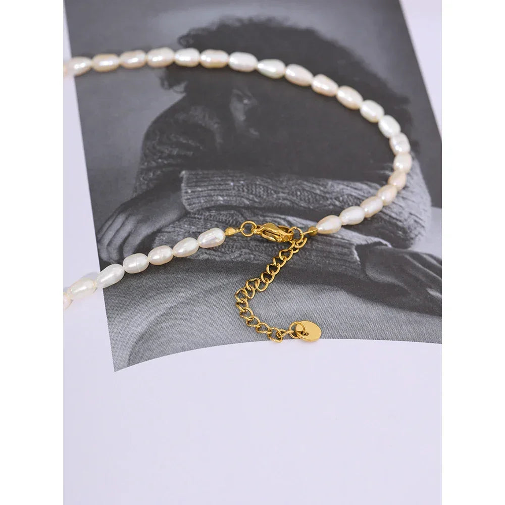Lunar Pearl Choker - TM & CO. JEWELS 