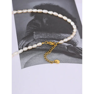 Lunar Pearl Choker - TM & CO. JEWELS 