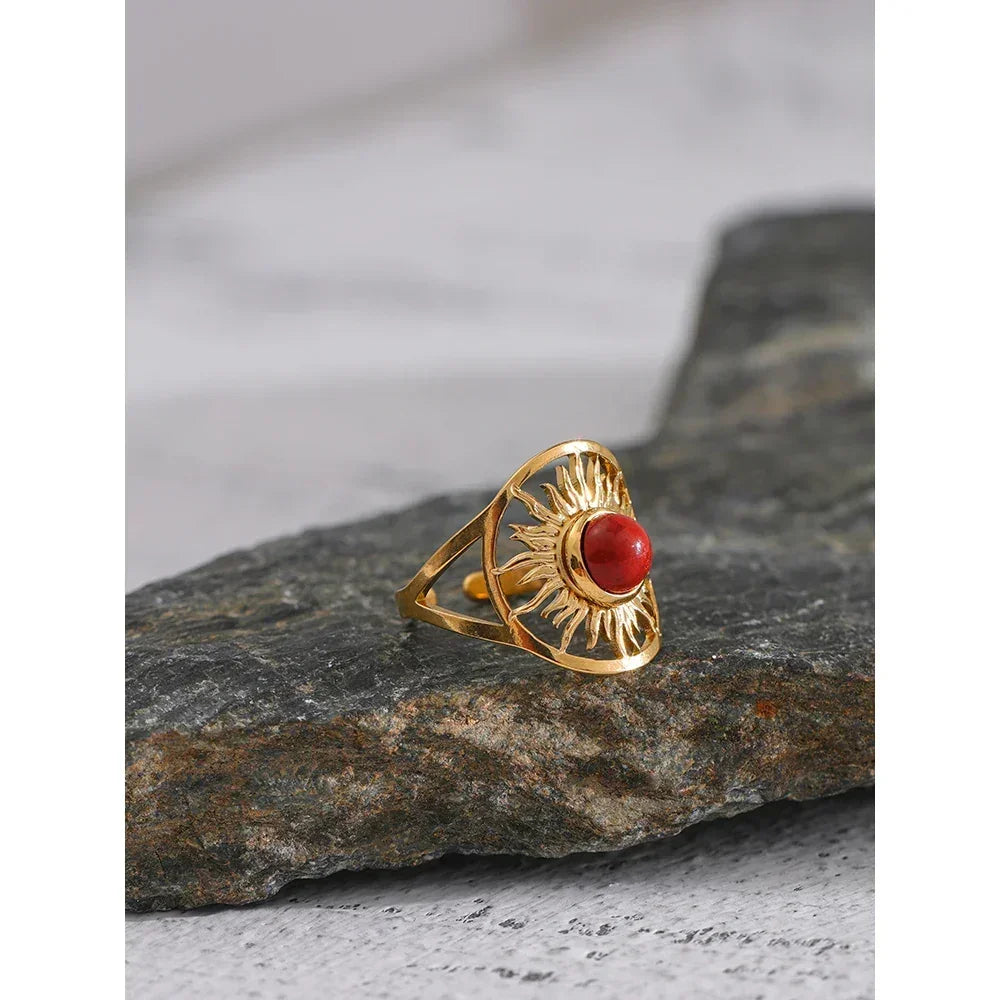 Scarlet Glow Ring - TM & Co. Jewels